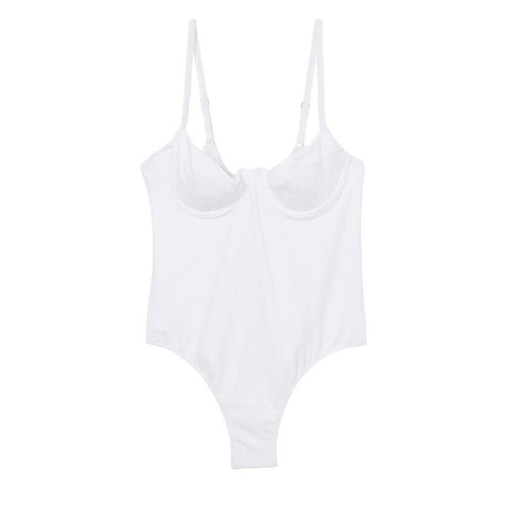 New! Victoria’s Secret Womens White One Piece Swimsuit